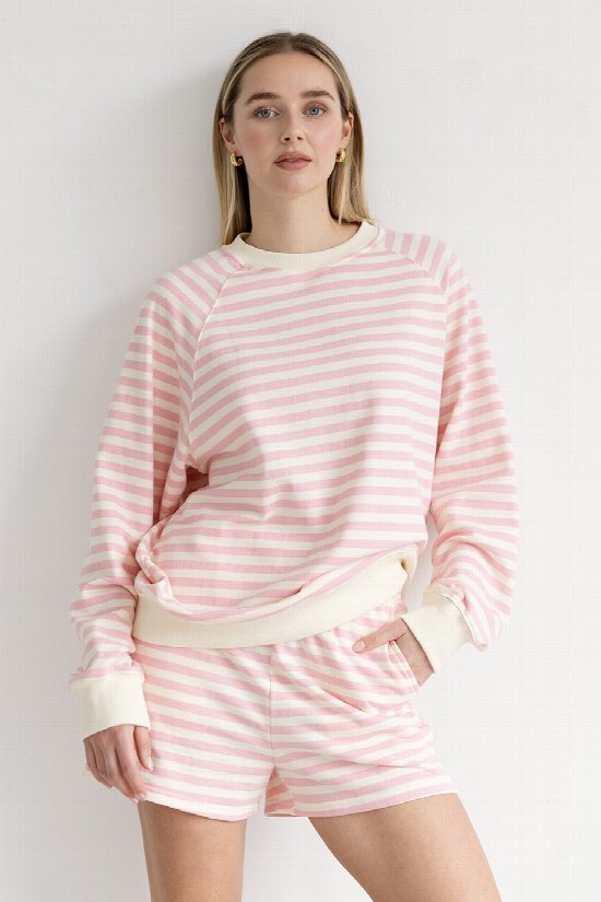 Sunday Stripe Sweatshirt
